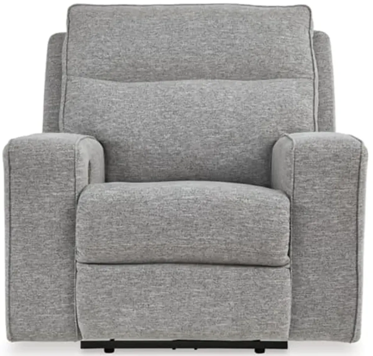 Signature Design by Ashley Biscoe Power Recliner, 41" W x 43" D x 42" H, Gray