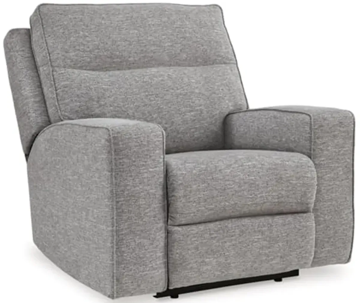 Signature Design by Ashley Biscoe Power Recliner, 41" W x 43" D x 42" H, Gray