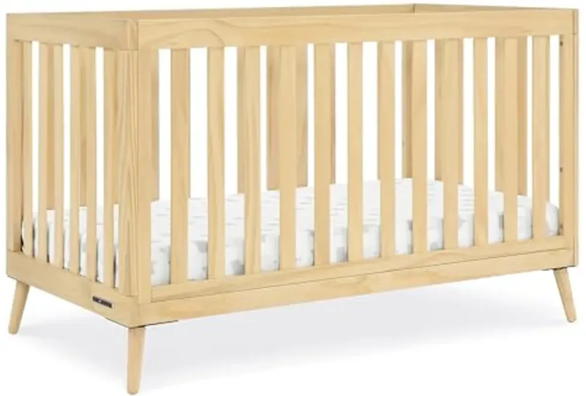 Delta Children Essex 4-in-1 Convertible Crib and Serta Perfect Start Dual Sided Crib Mattress Bundle