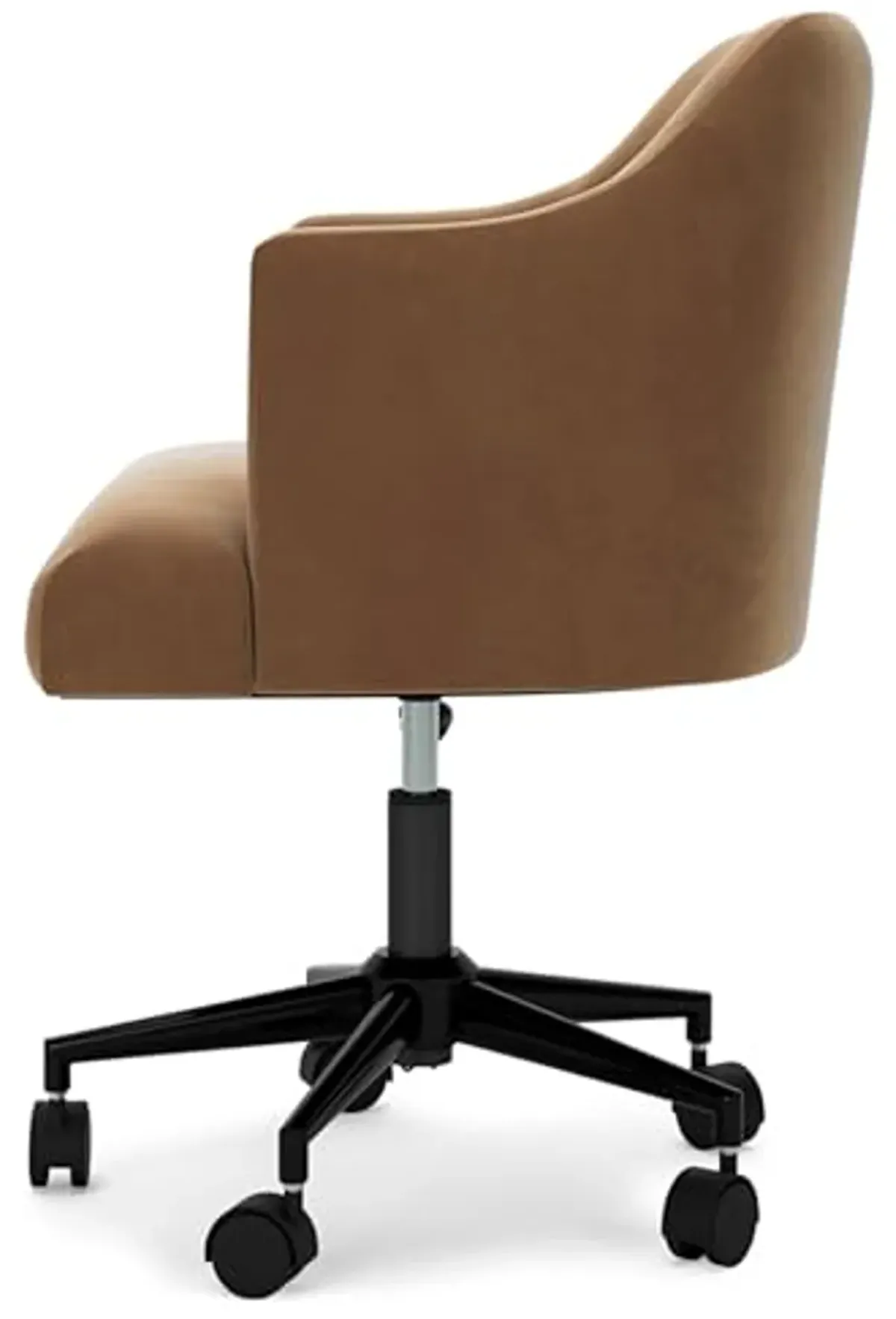 Signature Design by Ashley Austanny Home Office Desk Chair, 23" W x 23" D x 34" H, Light Brown