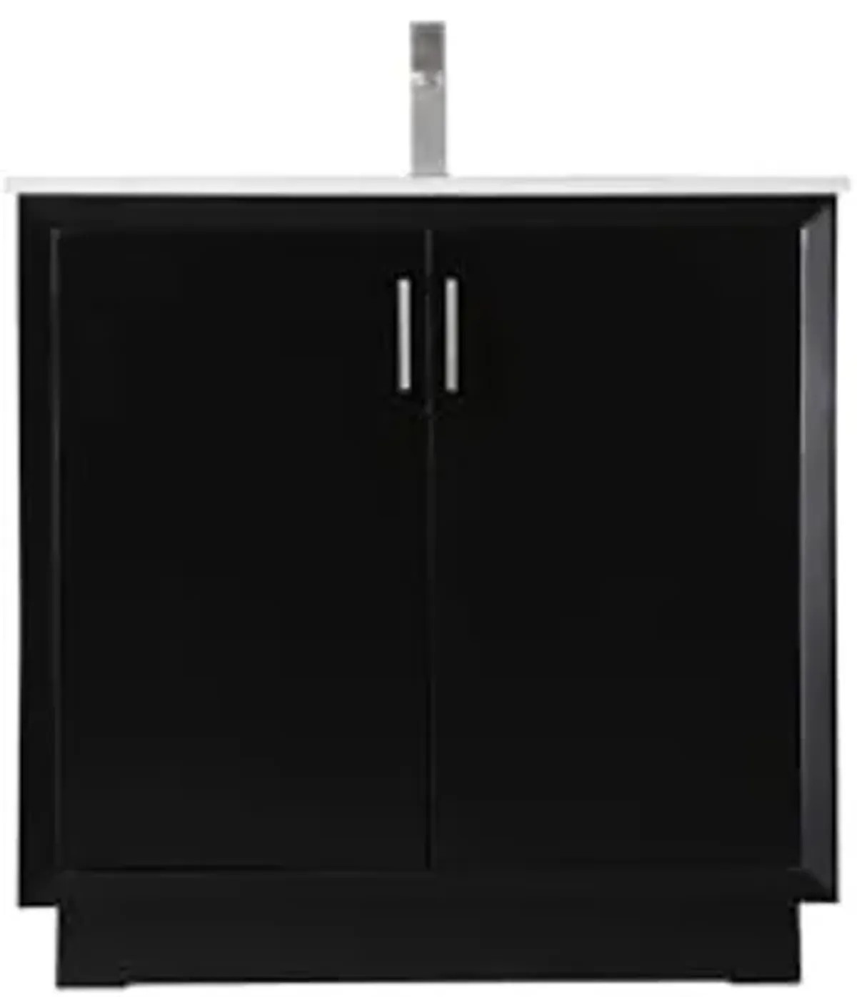 Elegant Lighting 36 Inch Single Bathroom Vanity in Black