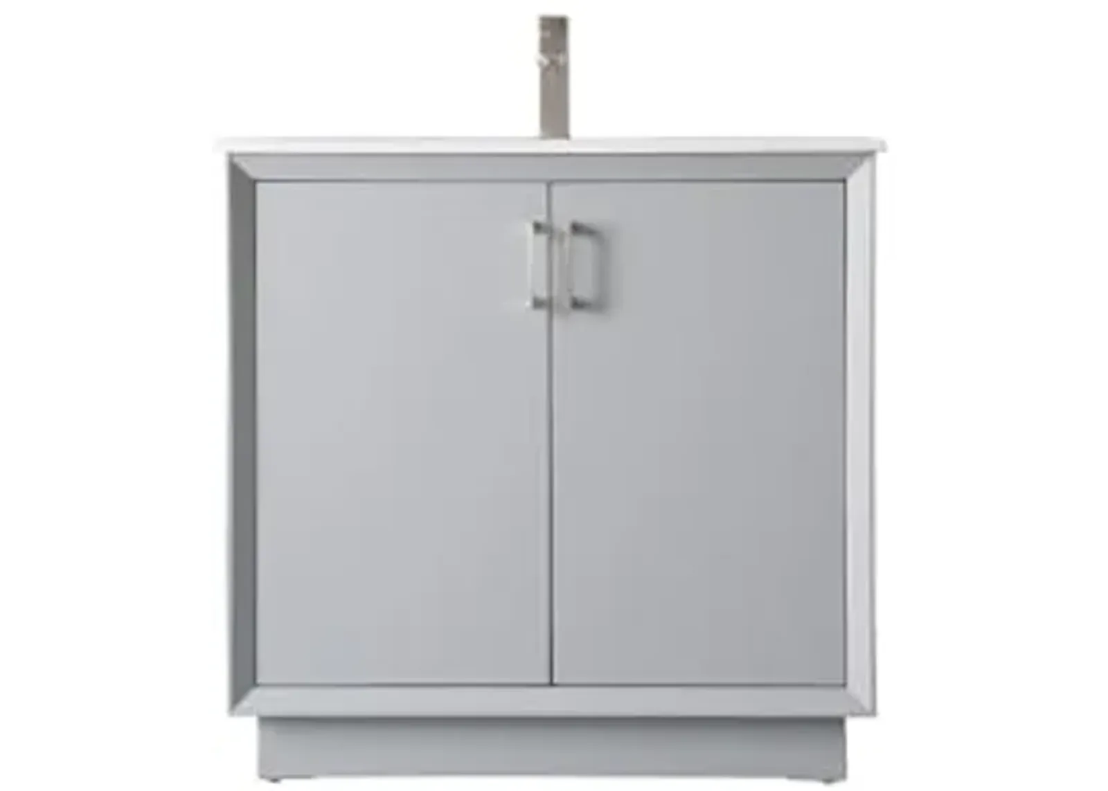 Elegant Lighting 36 Inch Single Bathroom Vanity in Grey