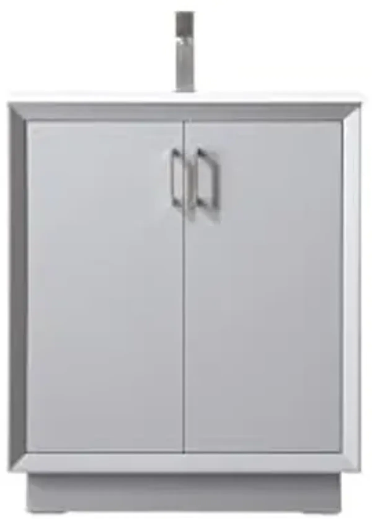 Elegant Lighting 30 Inch Single Bathroom Vanity in Grey