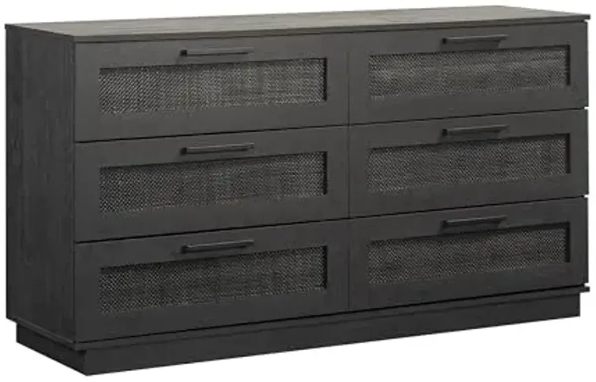 Sauder Tiffin Line Dresser, in Raven Oak Finish