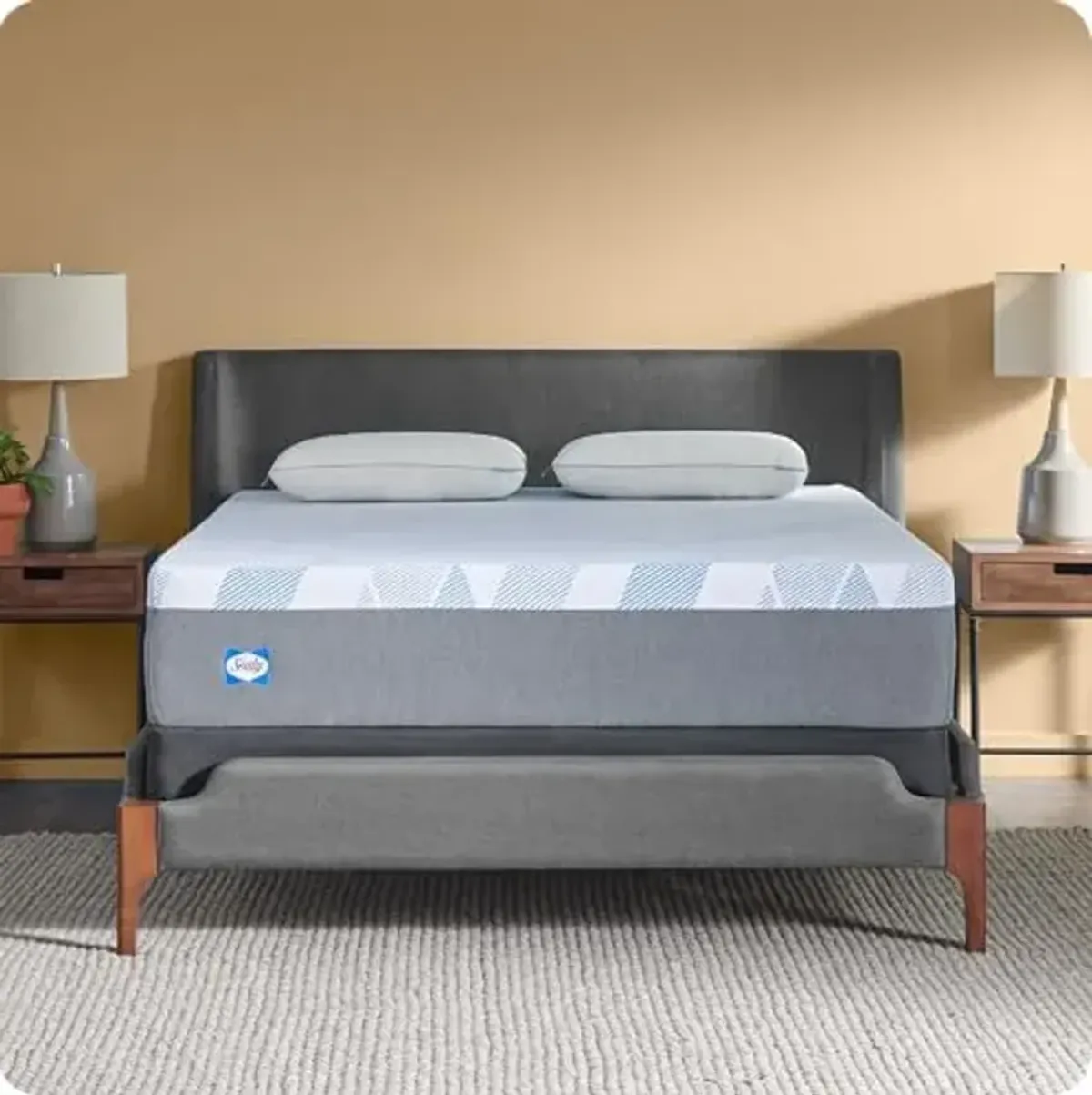 Sealy Dreamlife 12” Foam Mattress-in-a-Box, Twin, SealyComfort Gel Memory Foam, SealySupport Transition Foam, Surface-Guard Technology