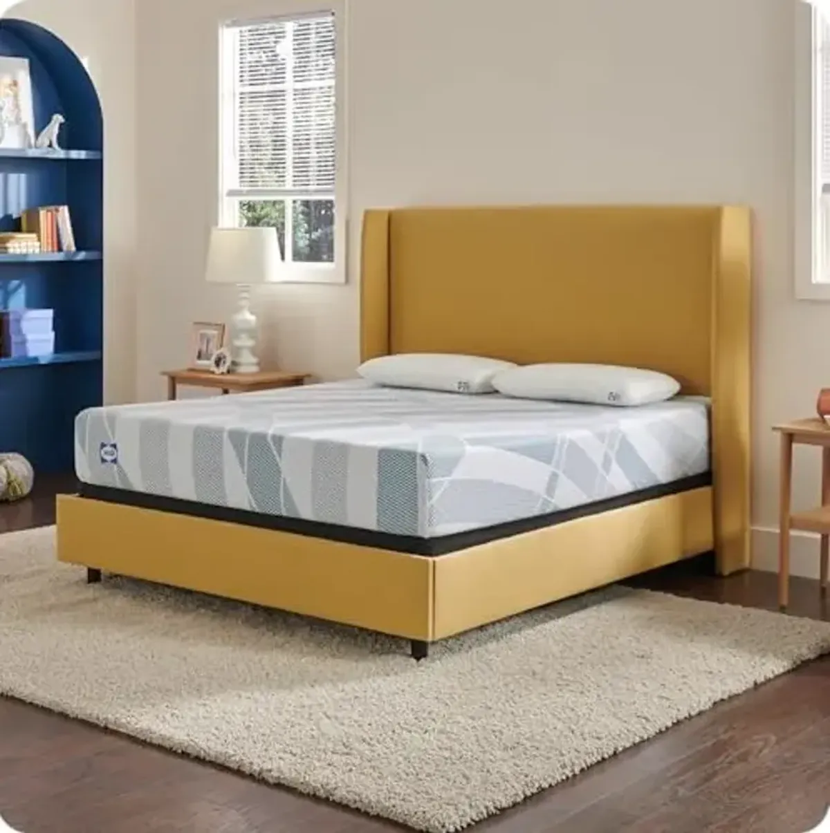 Sealy Dreamlife 10” Hybrid Mattress-in-a-Box, Twin, SealyComfort Gel Memory Foam, SealyResponsive Encased Coils, Surface-Guard Technology