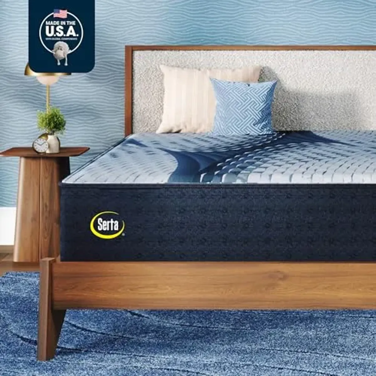 Serta iComfort - Iona 13" Plush King Memory Foam Mattress - Pressure-Relieving, Cooling, and Supportive for a Restorative Sleep - 100 Night Trial, CertiPUR-US Certified