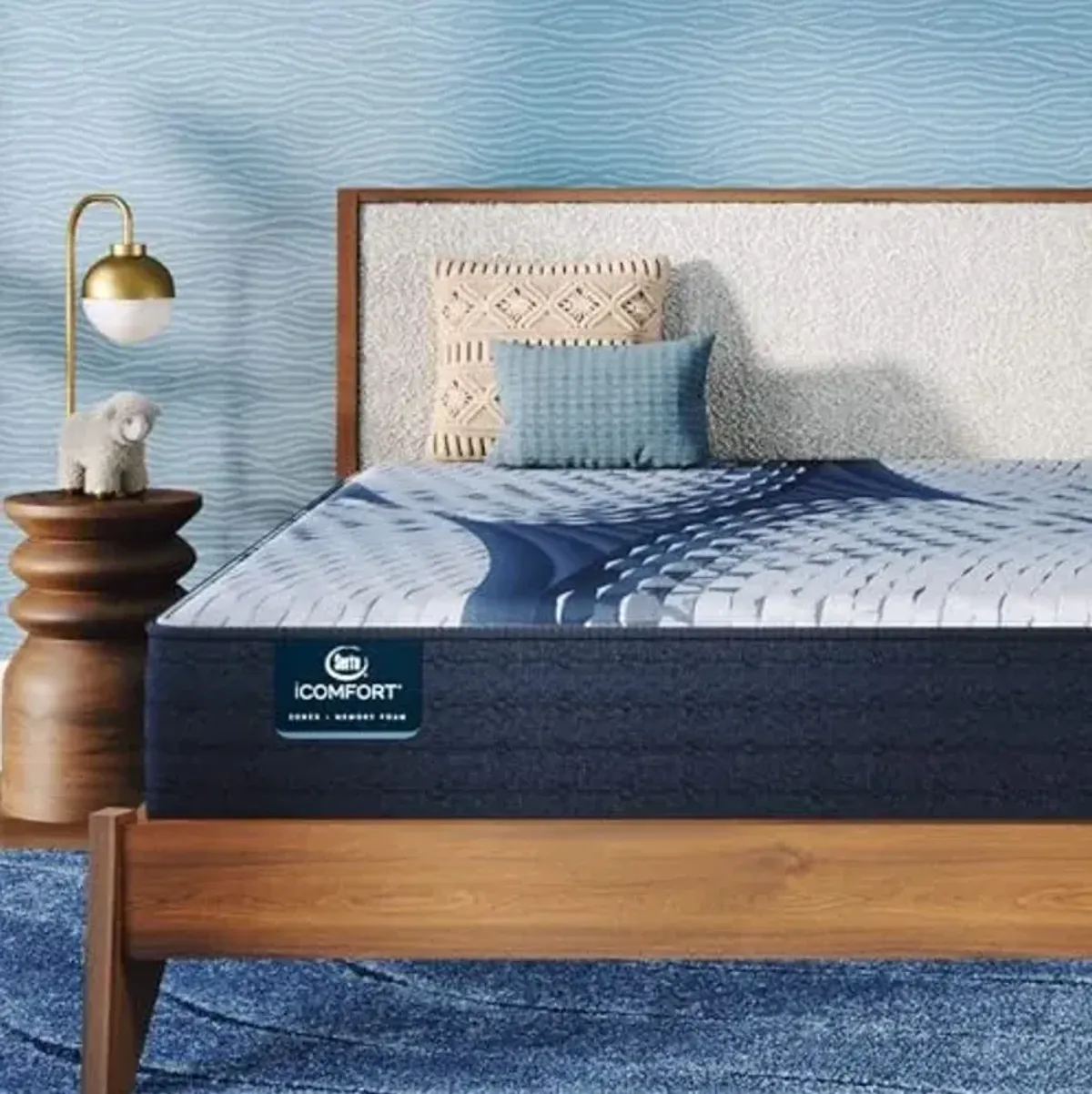 Serta iComfort - Elana 11.5" Firm Twin XL Memory Foam Mattress - Pressure-Relieving, Cooling, and Supportive for a Restorative Sleep - 100 Night Trial, CertiPUR-US Certified