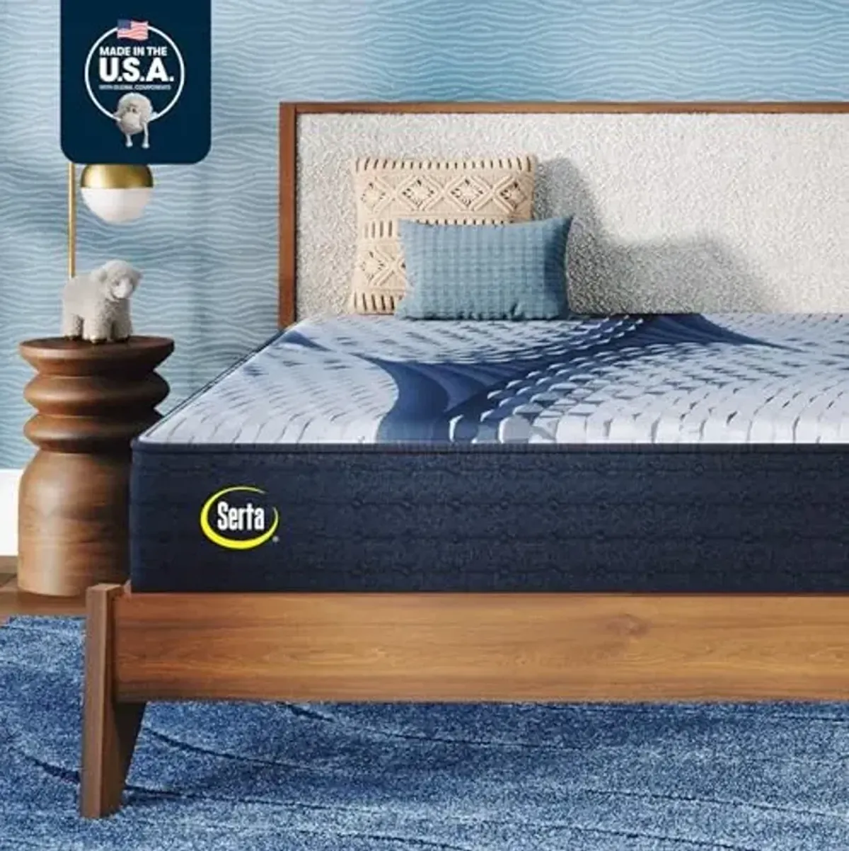 Serta iComfort - Elana 11.5" Firm Queen Memory Foam Mattress - Pressure-Relieving, Cooling, and Supportive for a Restorative Sleep - 100 Night Trial, CertiPUR-US Certified