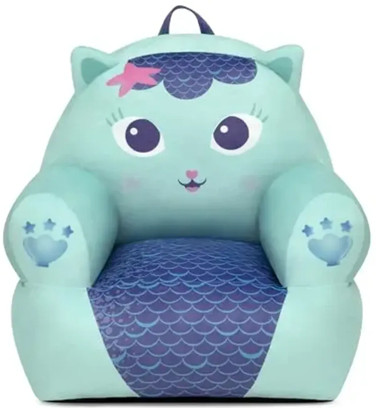 Delta Children - Gabby's Dollhouse Cozee Buddy Kids Chair, Blue