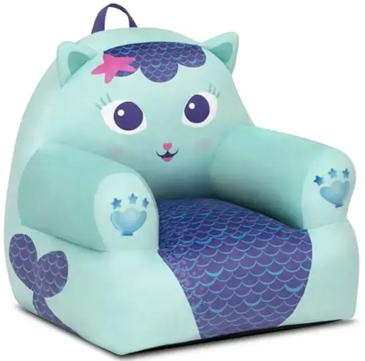 Delta Children - Gabby's Dollhouse Cozee Buddy Kids Chair, Blue