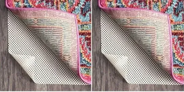 nuLOOM Beau Comfort Standard Rug Pad, 2x4, White (Pack of 2)