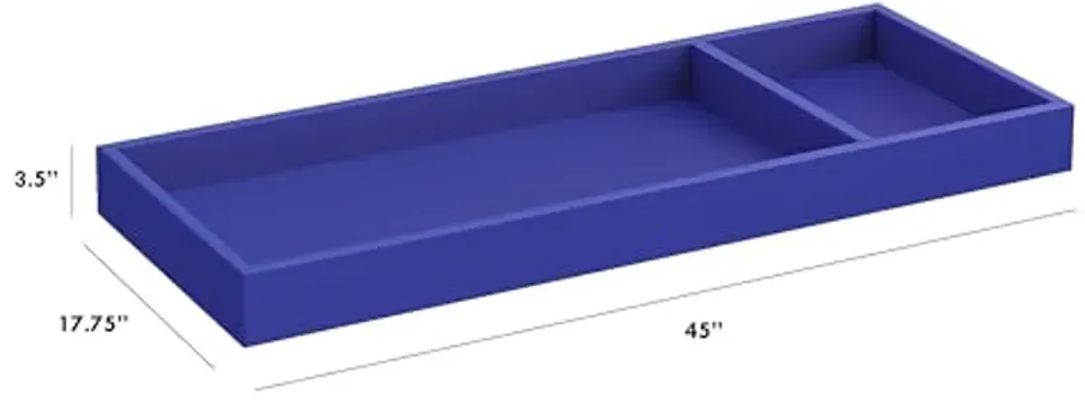 Universal Wide Removable Changing Trays (M0619) in Cobalt