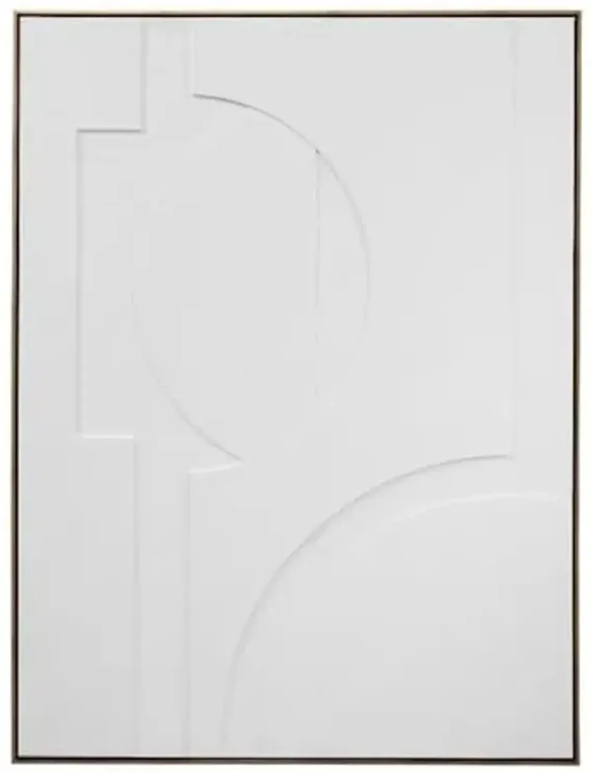 Bassett Mirror Company The Lonious Wall Art in Gold Fabric