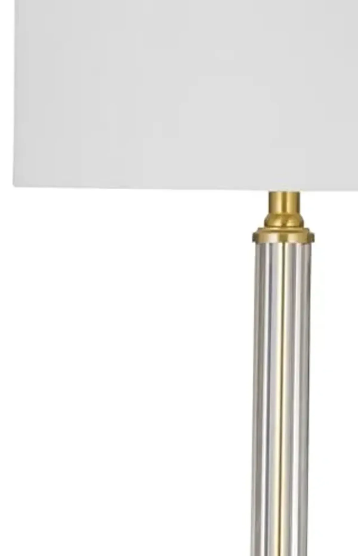 Bassett Mirror Company Yukon Table Lamp in Brass Metal