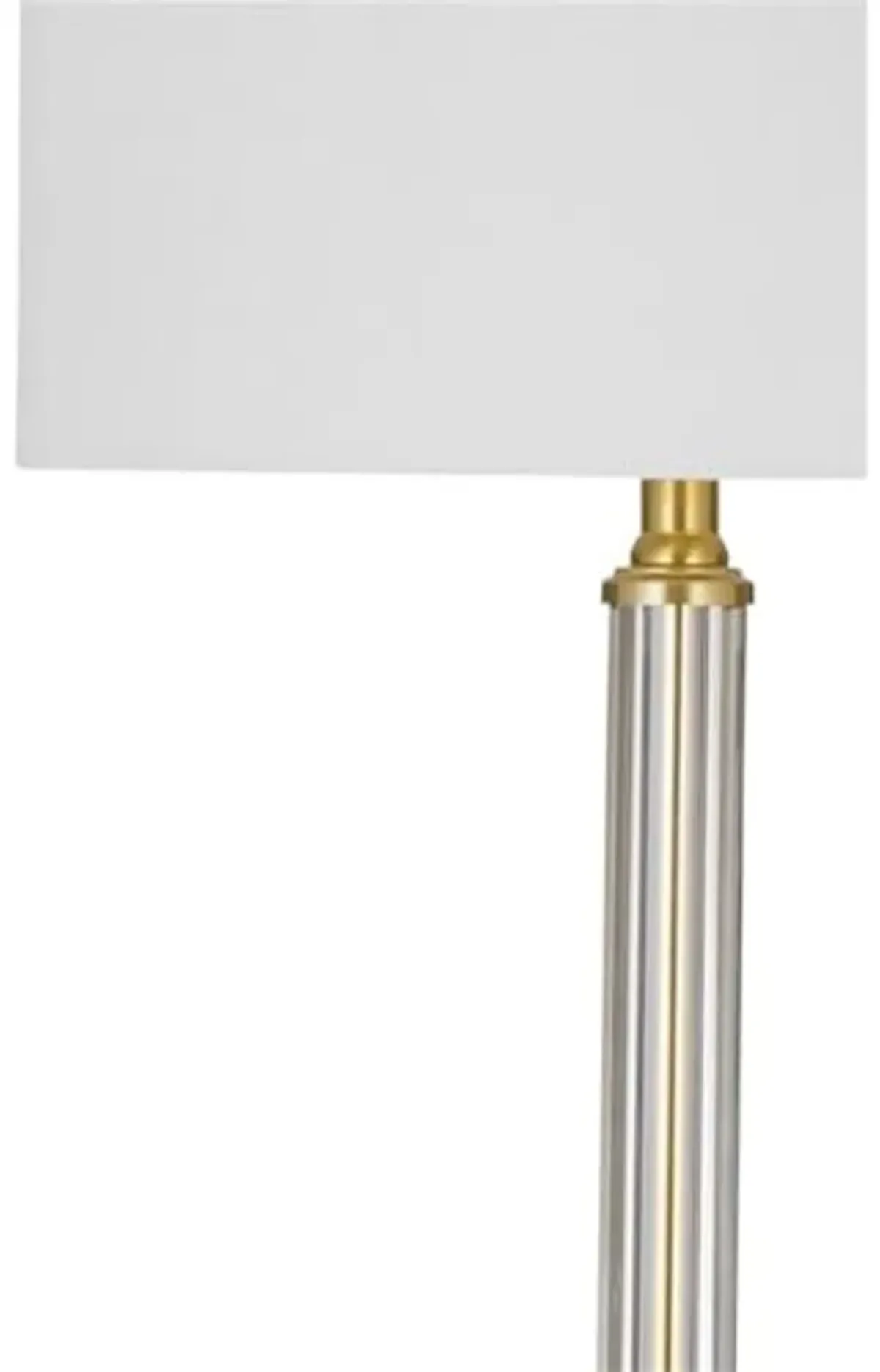 Bassett Mirror Company Yukon Table Lamp in Brass Metal