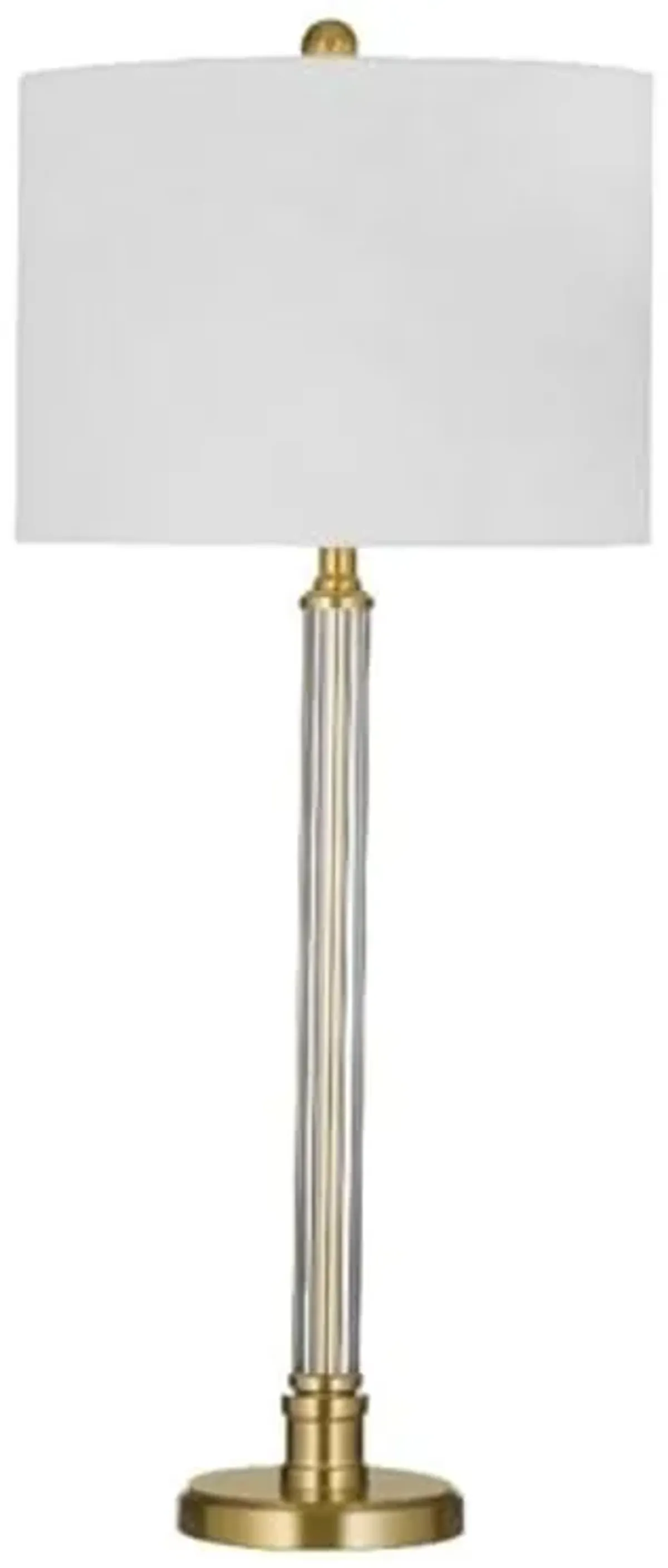 Bassett Mirror Company Yukon Table Lamp in Brass Metal