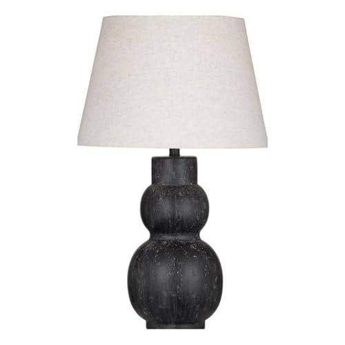 Bassett Mirror Company Cabo Rojo Table Lamp in Black Resin