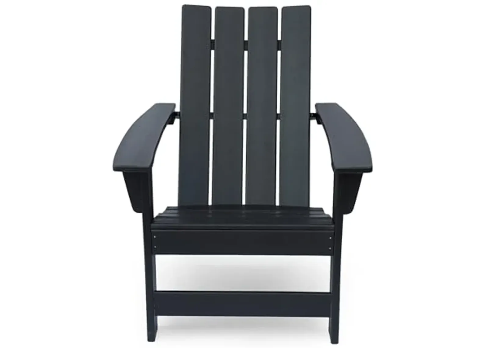 Christopher Knight Home Encino Outdoor Adirondack Chairs and 50,000 BTU Circular Propane Fire Pit, 30.5 "W x 32.5 "D x 37 "H, Black + Dark Gray