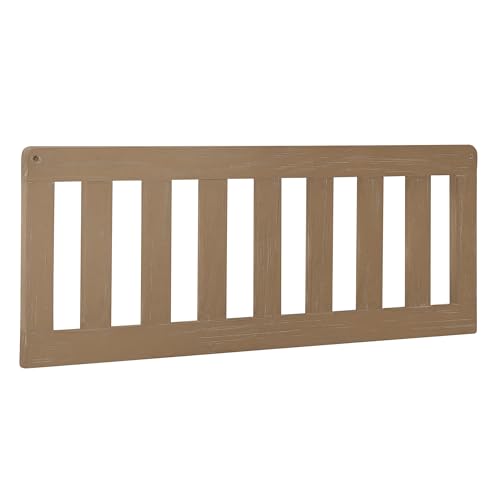 Delta Children Simmons Kids Toddler Guardrail #W100726, Aged Oak