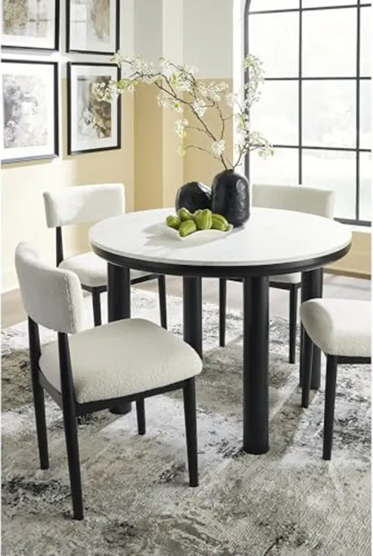 Ashley Furniture Xandrum White Dining Table