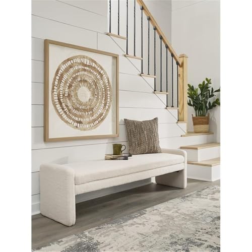 Ashley Furniture Lembertson Beige Accent Bench