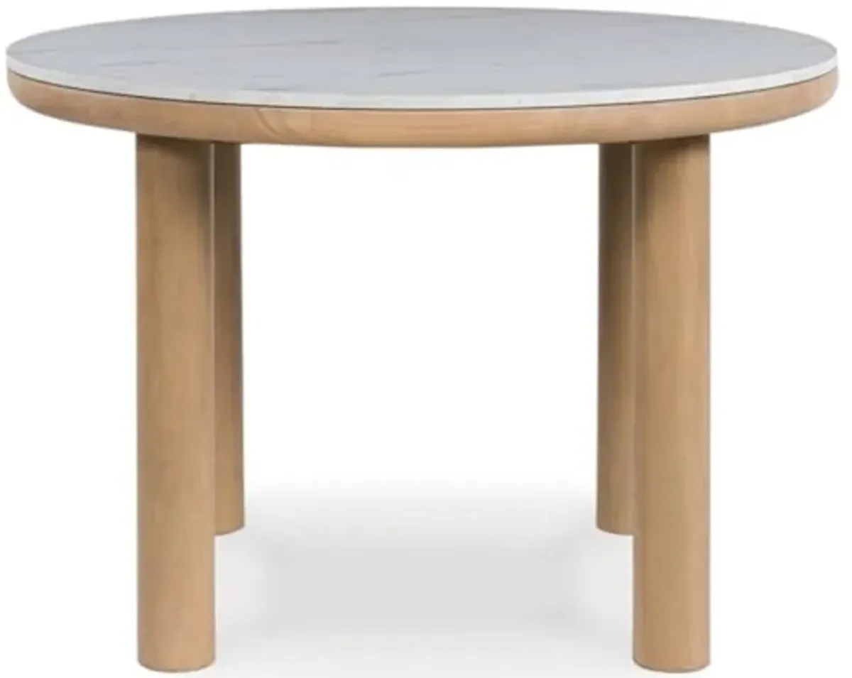 Ashley Furniture Sawdyn White Dining Table