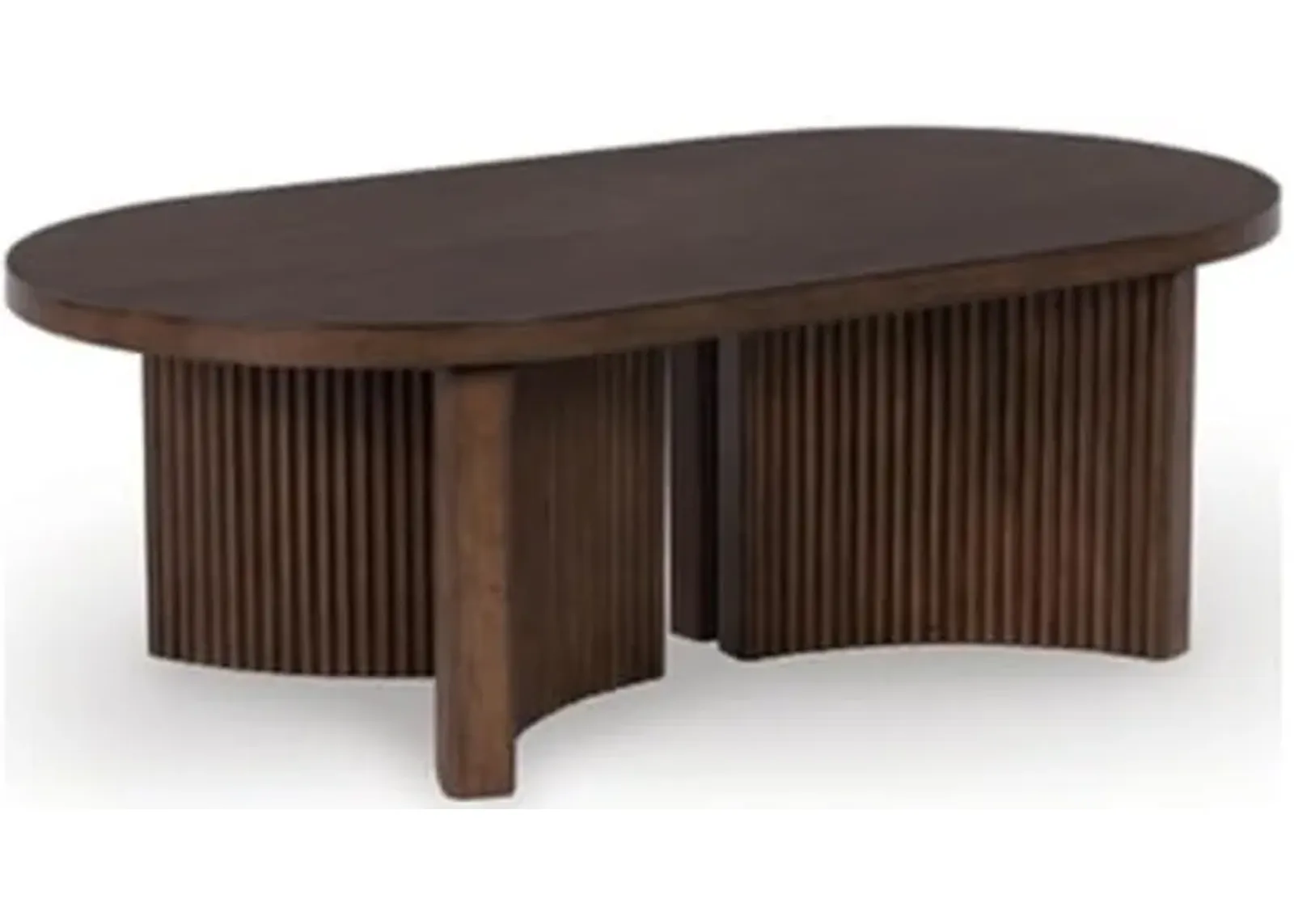 Ashley Furniture Korestone Brown Coffee Table