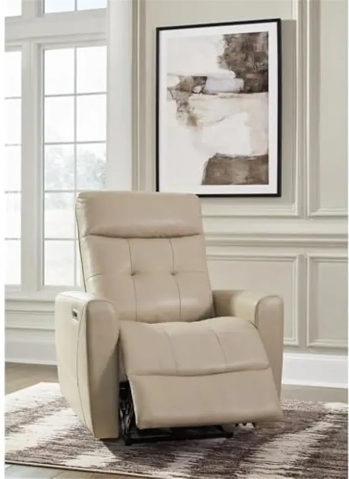 Ashley Furniture Pisgham Sand Power Recliner