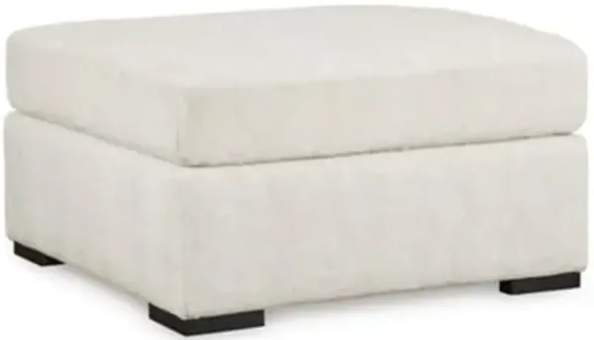 Signature Design by Ashley Chessington White Oversized Accent Ottoman