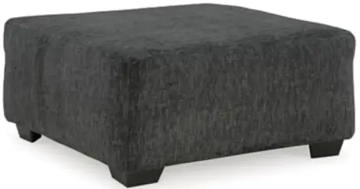 Signature Design by Ashley Biddeford Gray Oversized Accent Ottoman