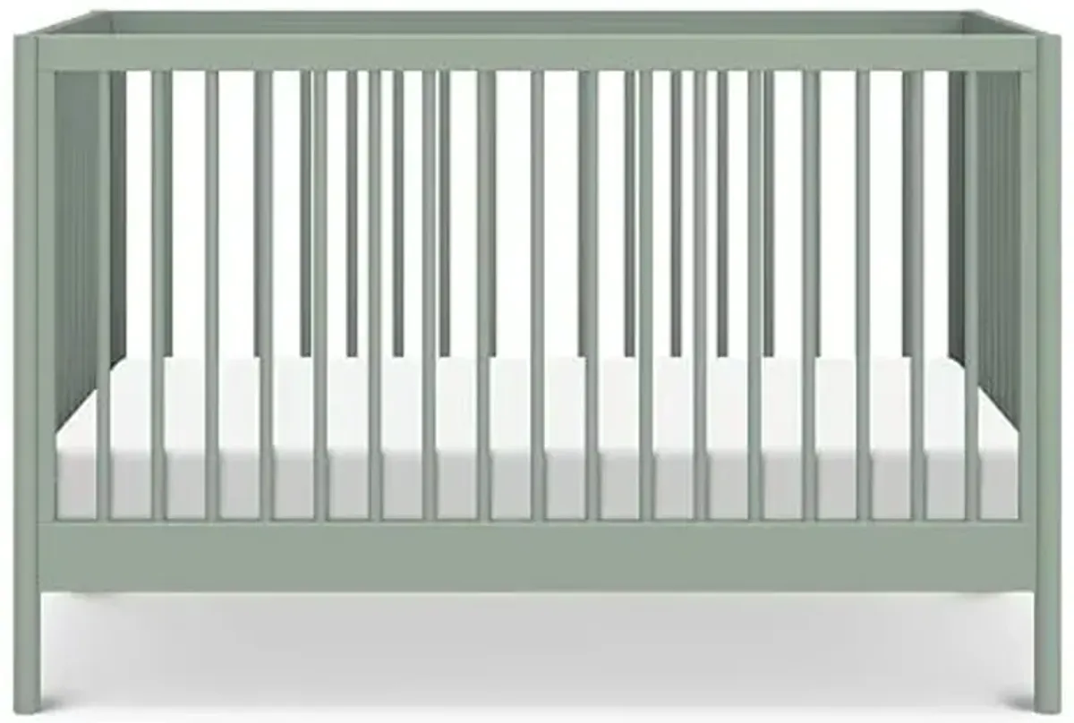 DaVinci, Birdie 3-in-1 Convertible Crib, Light Sage, Easy Assemble, Greenguard Gold Certified