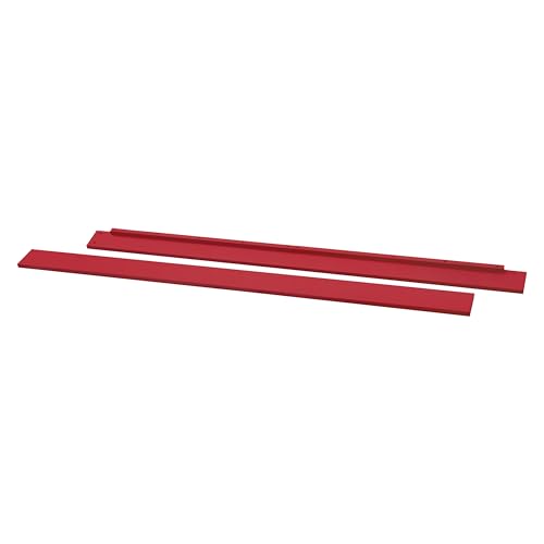 daVinci Hidden Hardware Twin/Full-Size Bed Conversion Kit (M5789) in Tomato Red