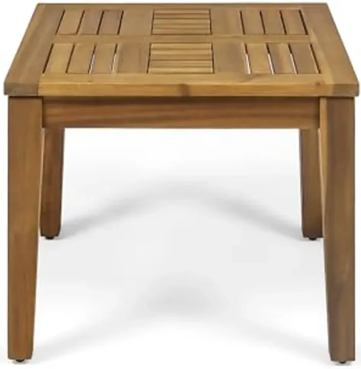 Christopher Knight Home Hampton End Table, 20 "W x 20 "D x 15.75 "H, Natural Brown