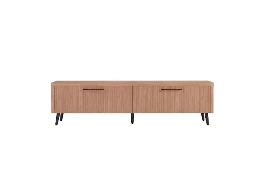 Manhattan Comfort Mid Century- Modern Jodie 68.9" TV Stand in Maple