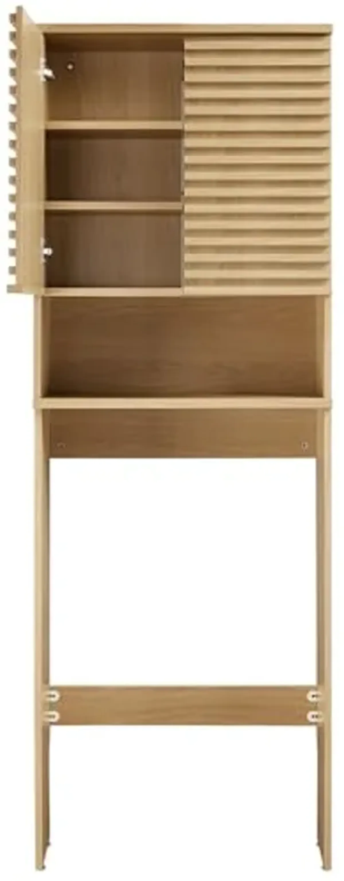 Modway Render Storage Cabinet, Oak