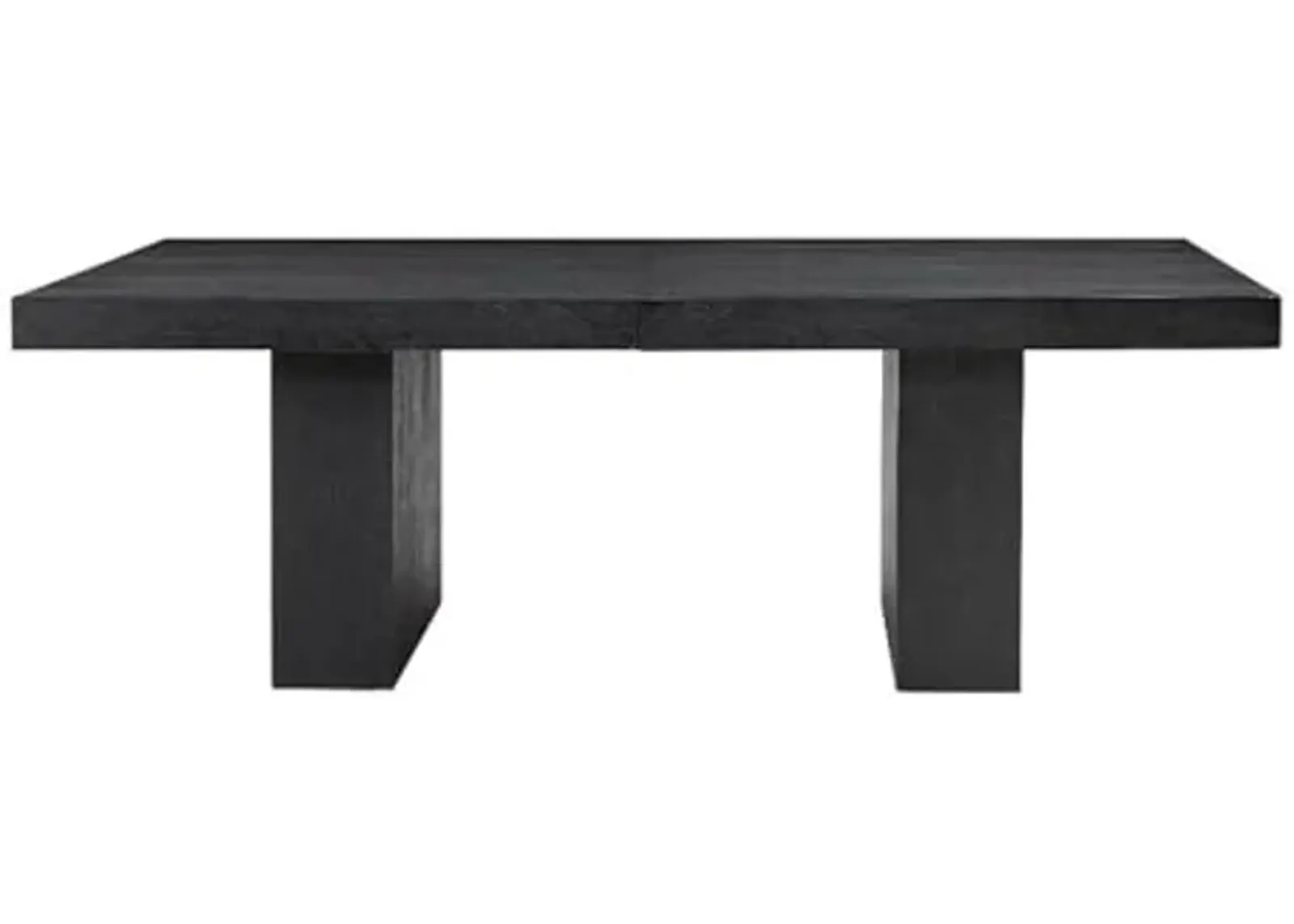 Padula Dining Table in Modern Black Oak Wood