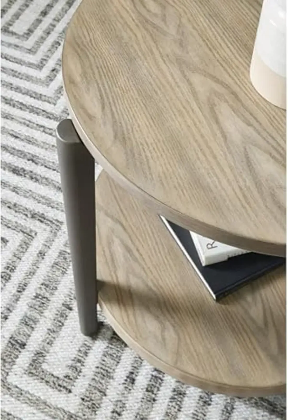 Signature Design by Ashley Dyonton End Table, Grayish Brown