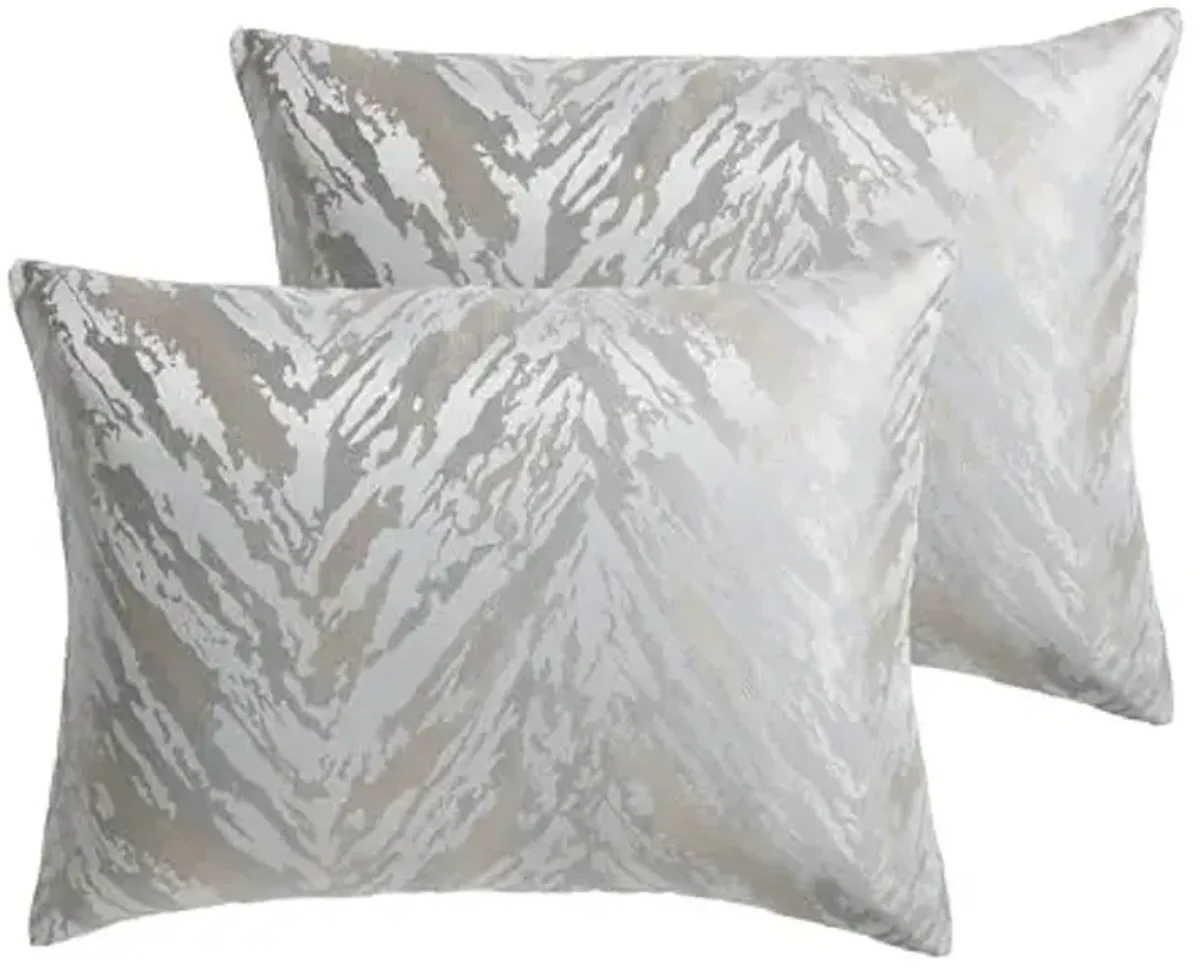 Tahari Home - Comforter Set, Jacquard 5-Piece Bedding with Matching Shams & Decorative Pillows, Ideal for All Seasons (Halston Taupe, King)