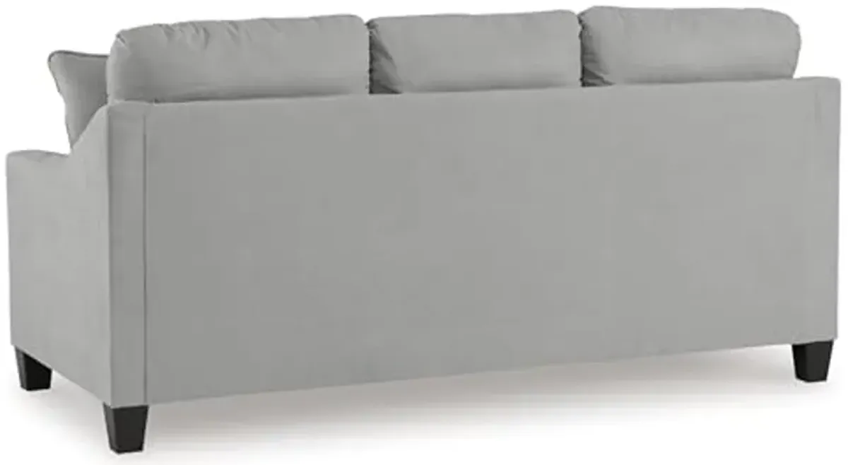 Signature Design by Ashley Adlai Casual Sofa with 2 Toss Pillows, Light Gray