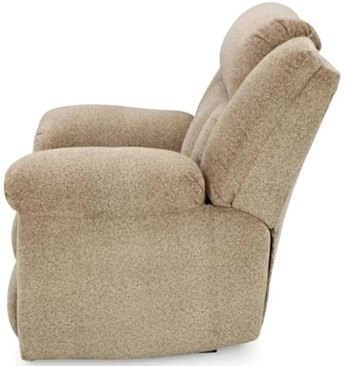 Signature Design by Ashley Tip-Off Classic Wall Hugger Power Recliner with Adjustable Headrest and USB Ports, Light Brown