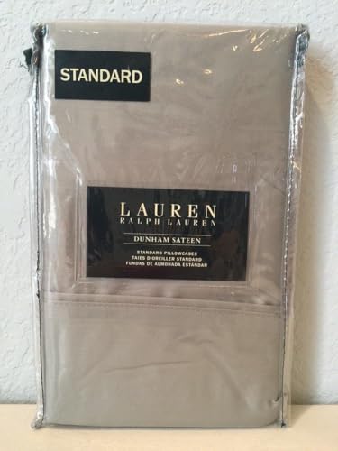 Ralph Lauren Dunham Sateen Moss Pillowcase Pair (Moss, King (U.S. Standard))