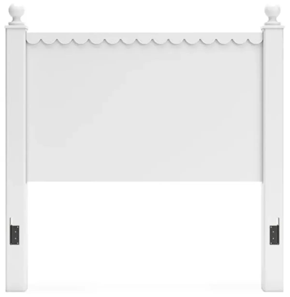 Signature Design by Ashley Mollviney Modern Panel Headboard, Full, White