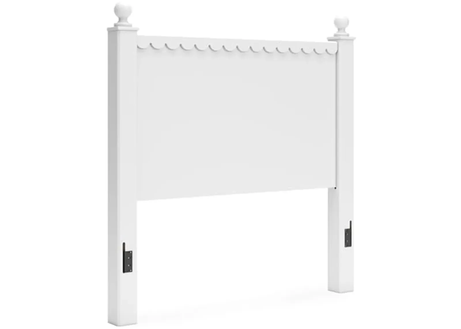 Signature Design by Ashley Mollviney Modern Panel Headboard, Full, White