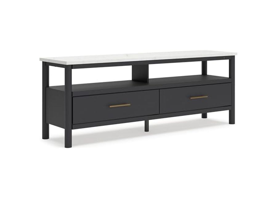 Ashley Furniture Cadmori Black & White 72" TV Stand for TVs up to 82"