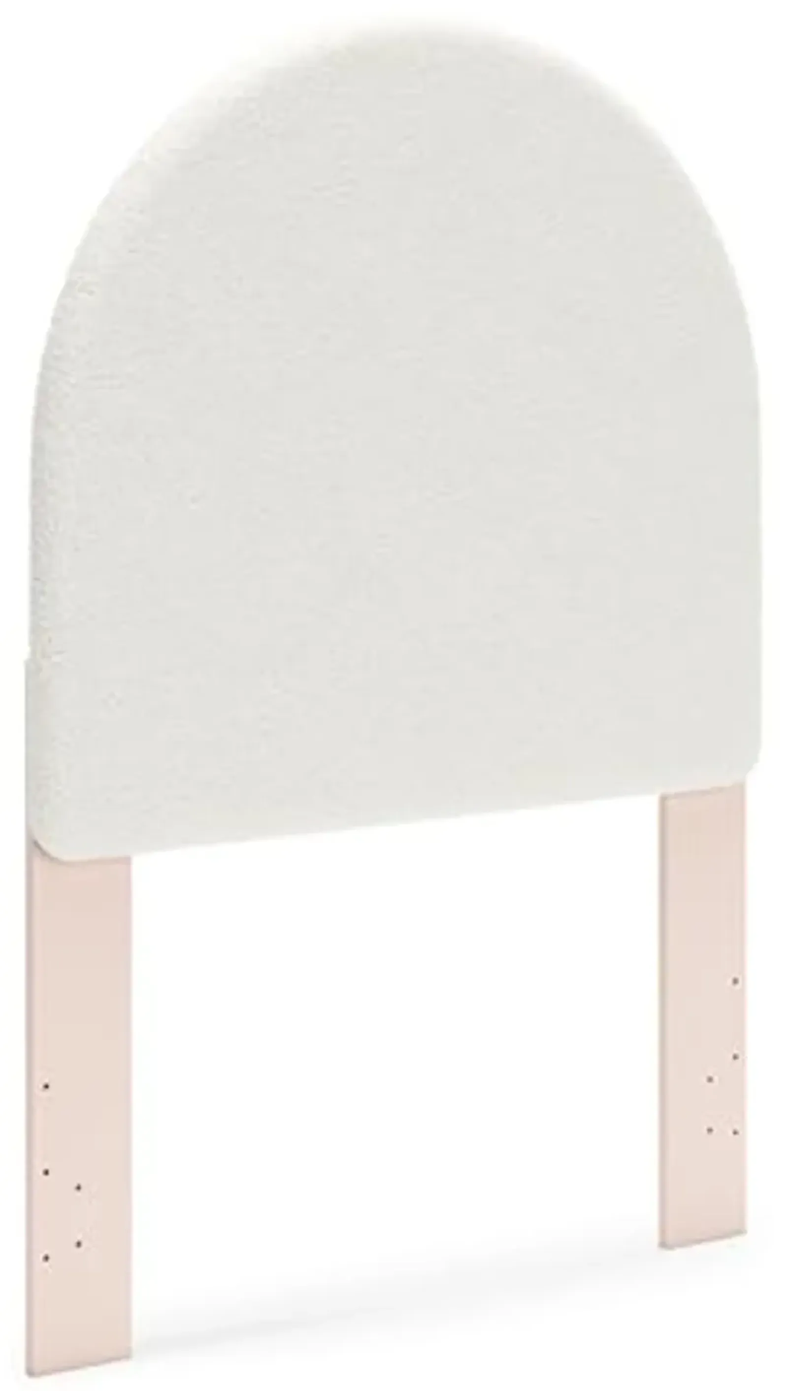 Signature Design by Ashley Wistenpine Urban Upholstered Panel Headboard, Twin, White & Pink