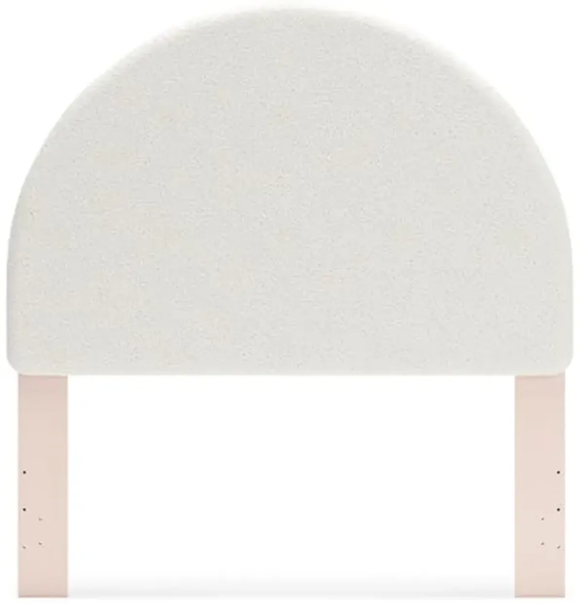 Signature Design by Ashley Wistenpine Urban Upholstered Panel Headboard, Full, White & Pink