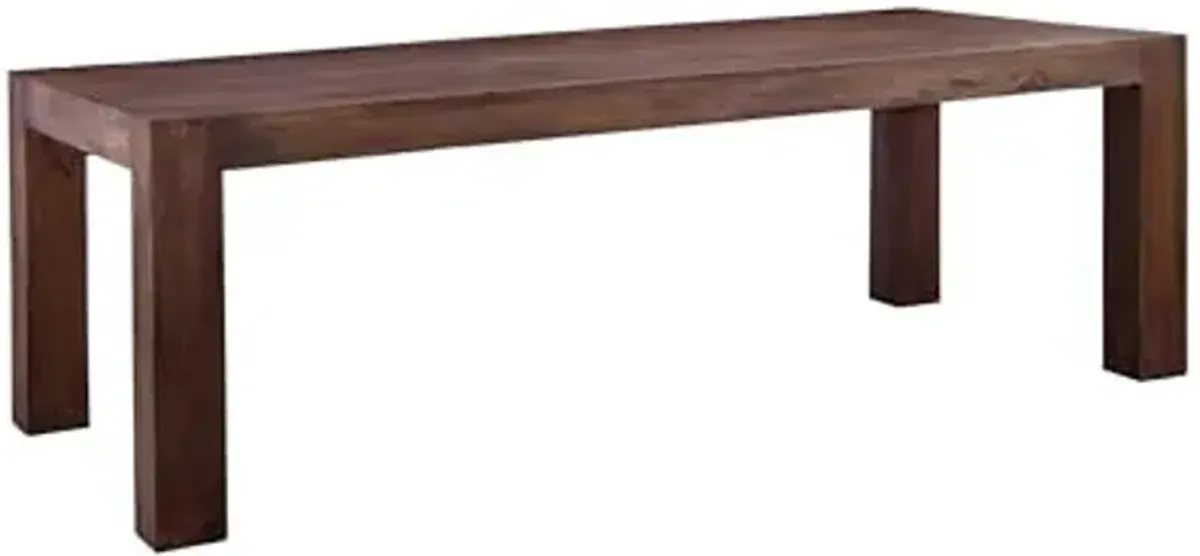 Bassett Mirror Company Walsh Dining Table - Rustic Brown Mango