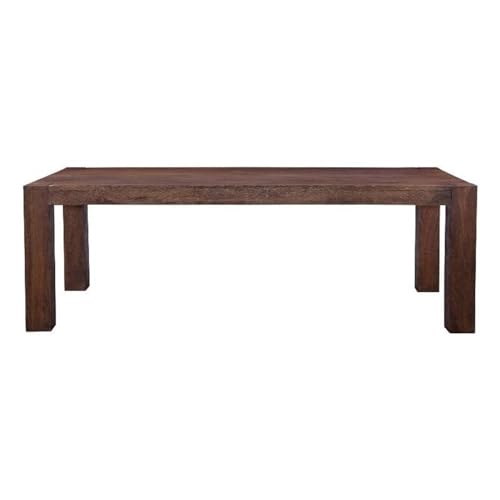 Bassett Mirror Company Walsh Farmhouse Dining Table in Natural Wood