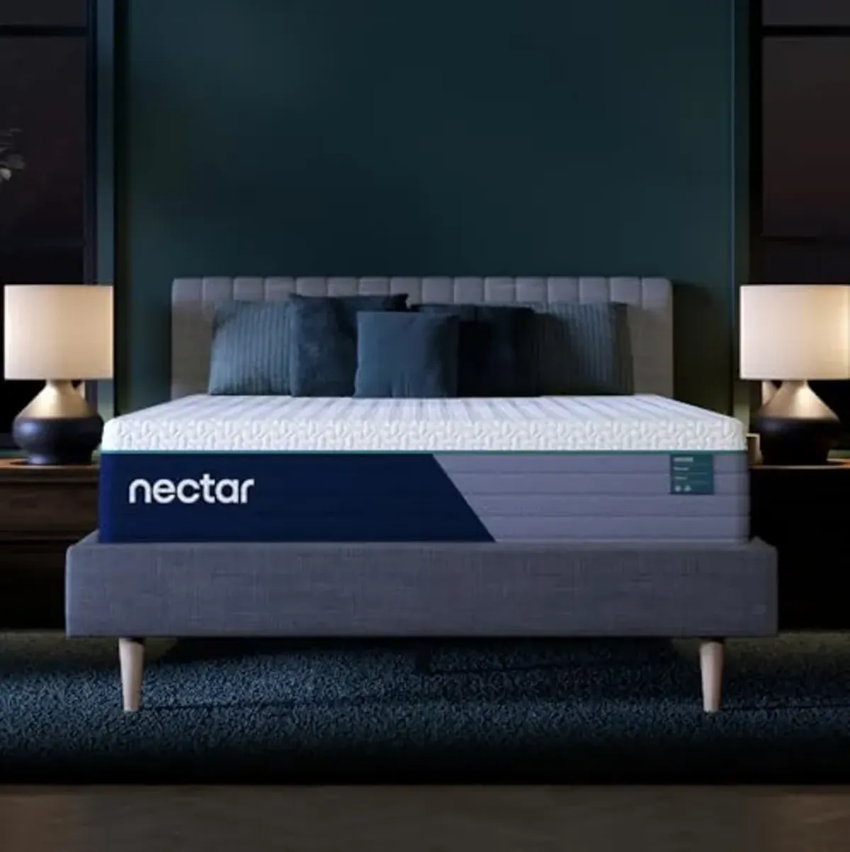 Nectar Premier Hybrid 13” Cal King Mattress (New Version) - Medium Firm - Contouring Memory Foam & Innerspring Coils - Cooling Upgrade - 2” Pressure Relief Layer - 365-Night Trial & Forever Warranty